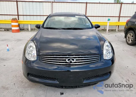 2007 Infiniti G35 z USA, uszkodzony, nr VIN JNKCV54E17M901820